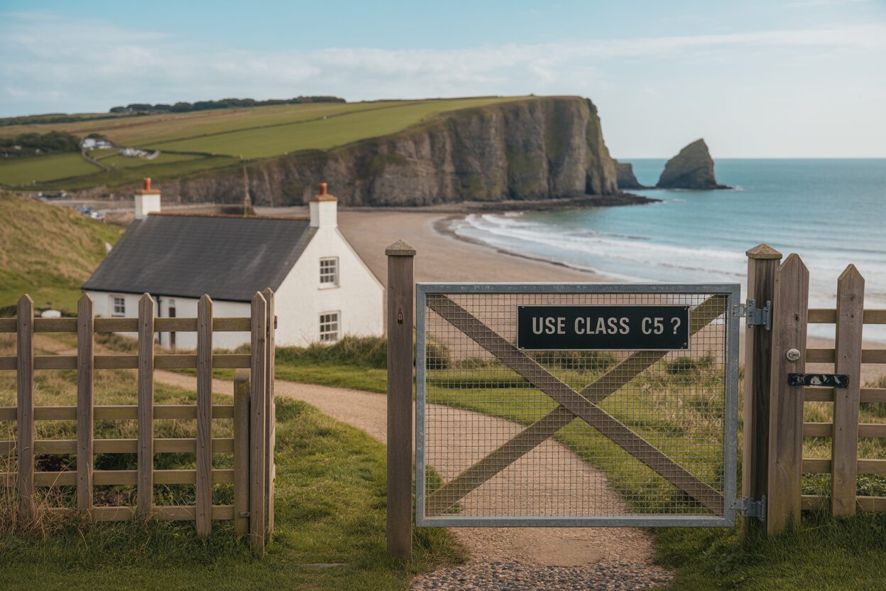 The proposed holiday let planning use C5: latest information